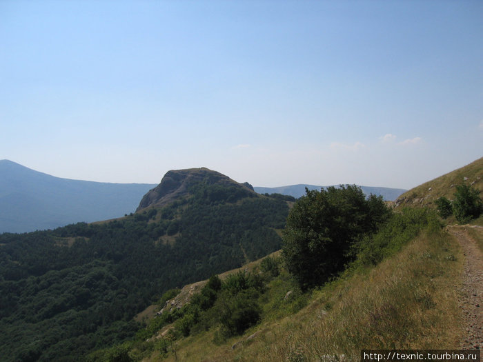 На горных велосипедах около Алушты Алушта, Россия