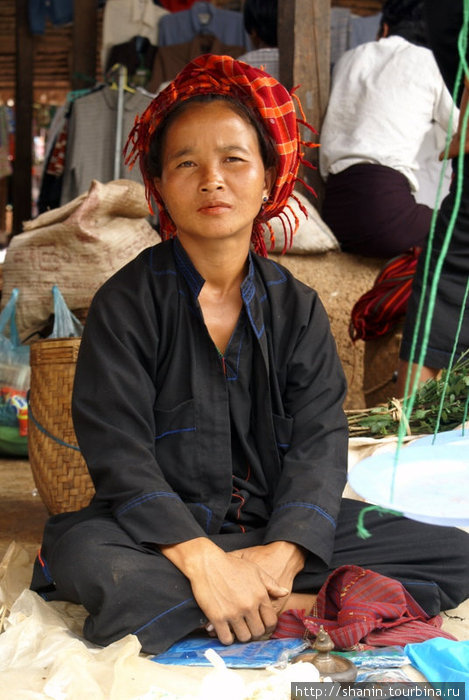 На рынке Мьянма