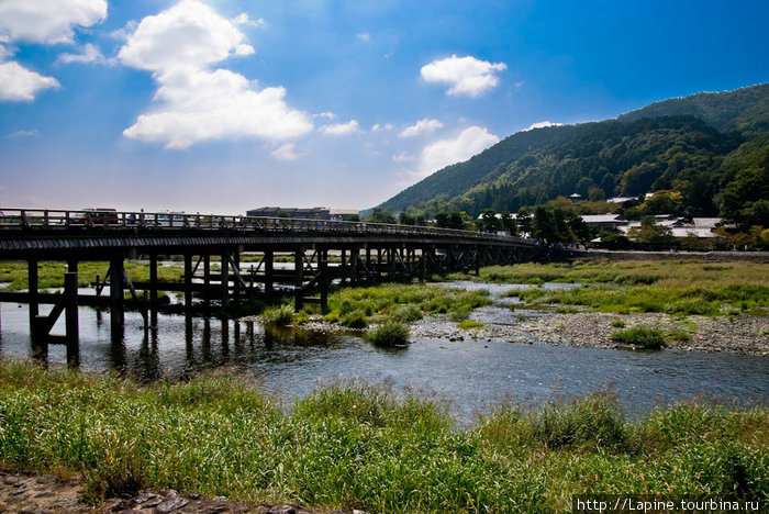 Мост Тогэцу-кё Киото, Япония