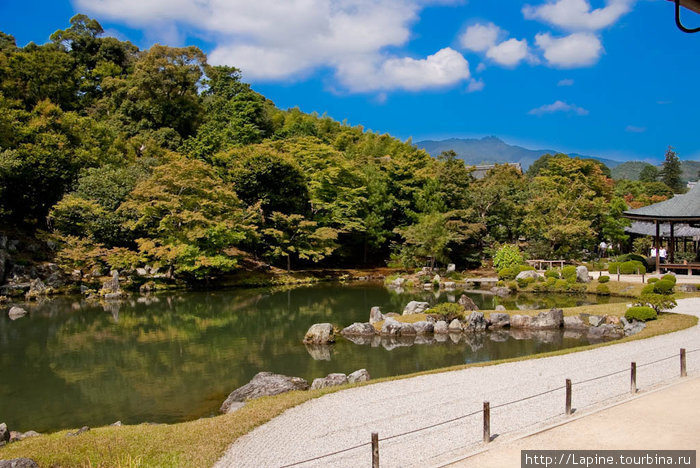 Сад Согэнти в Тэнрю-дзи Киото, Япония