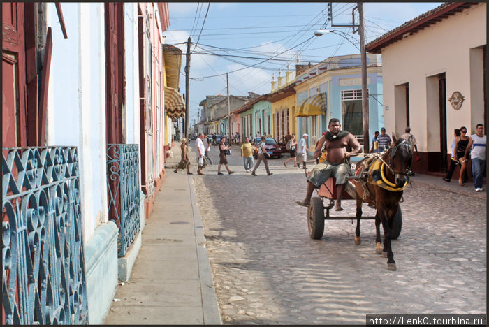 город Trinidad Куба