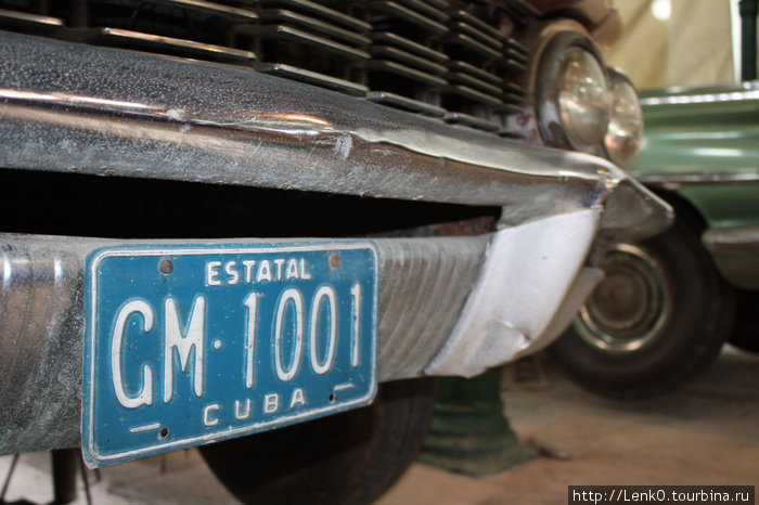 город-столица Havana, музей автомобилей Куба