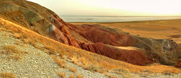 Панорама красных скал со 2-й ступени