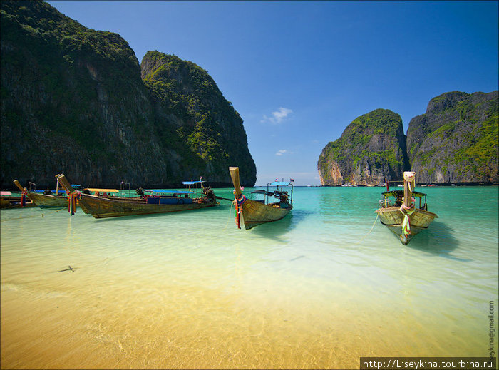 Остров Koh Phi-Phi Le Острова Пхи-Пхи, Таиланд