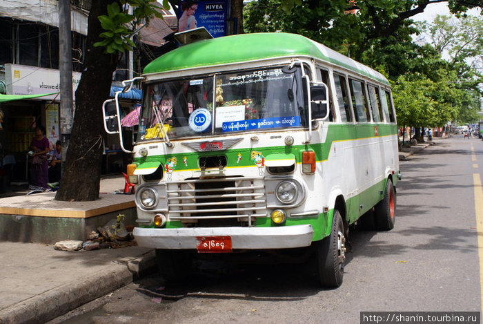 Городской автобус Янгон, Мьянма