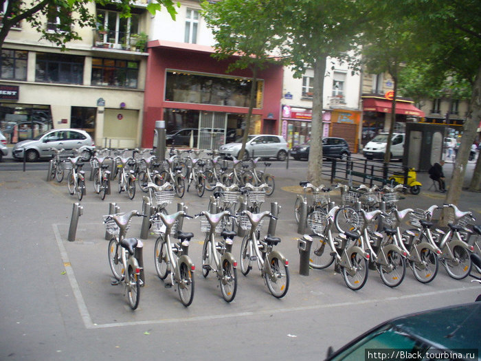 Велосипеды в прокат Париж, Франция