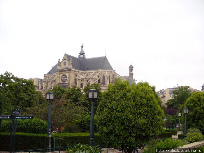 Церковь Сент-Эсташ — одна из последних готических церквей Парижа Париж, Франция