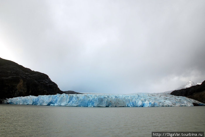 Ледяная бесконечность ледника Грей Национальный парк Торрес-дель-Пайне, Чили