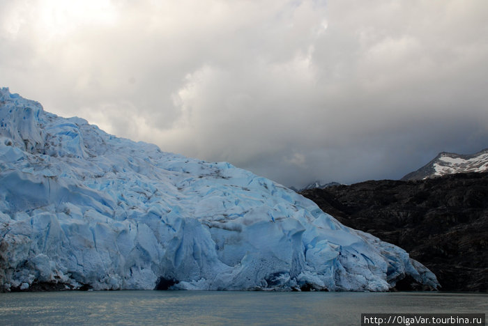 Ледяная бесконечность ледника Грей Национальный парк Торрес-дель-Пайне, Чили