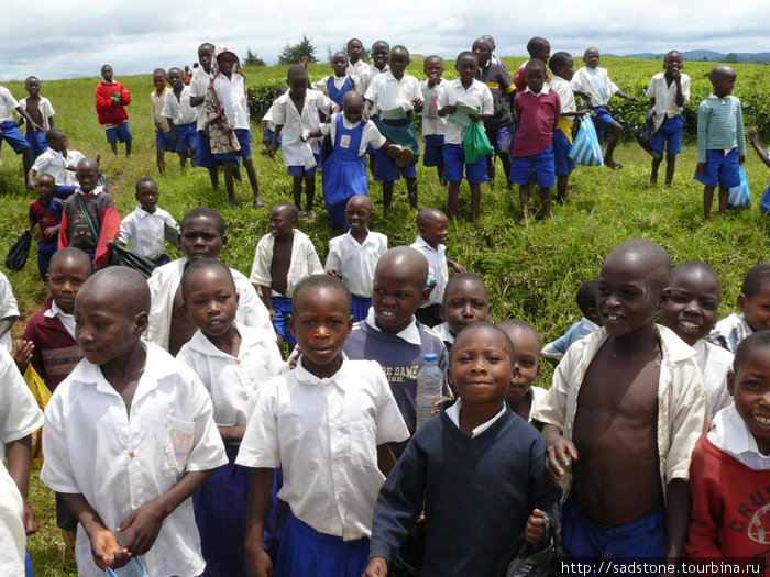 Школьники Уганда