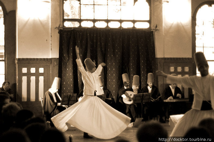 Танец дервишей Стамбул, Турция
