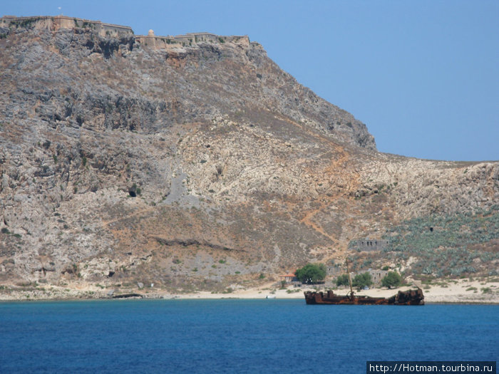 Остров Грамвуса - место слияния трех морей Остров Грамвуса, Греция