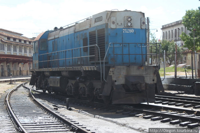 Поезд тоже транспорт Куба