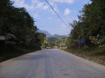 Главная трасса Вьентьян-Луангпрабанг