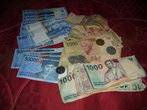 Индонзийские деньги, 1 миллион = 110 долларов