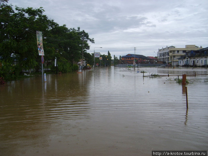 Наводнение в городе Бефот Кота-Кинабалу, Малайзия