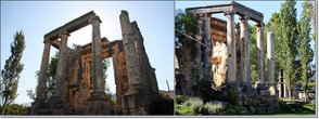 Bziza, остатки церкви, во времена Византии их называли \Our Lady of the Columns\.