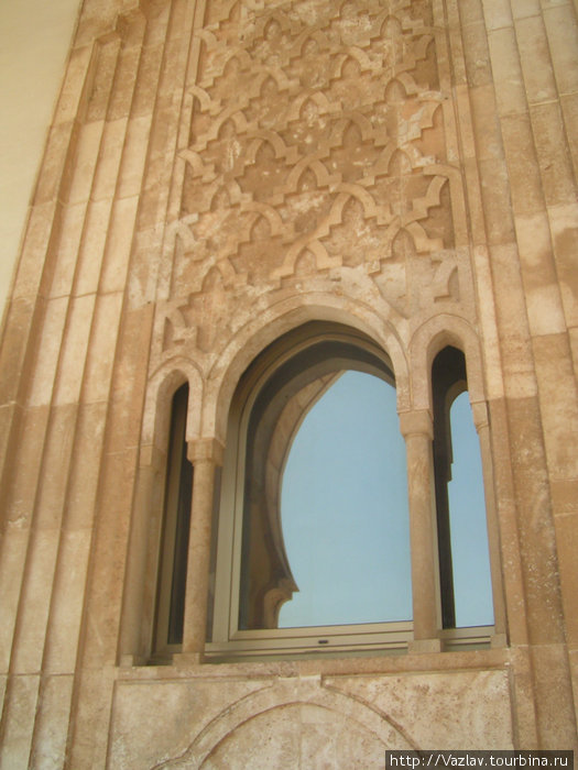 Узорное окно Касабланка, Марокко
