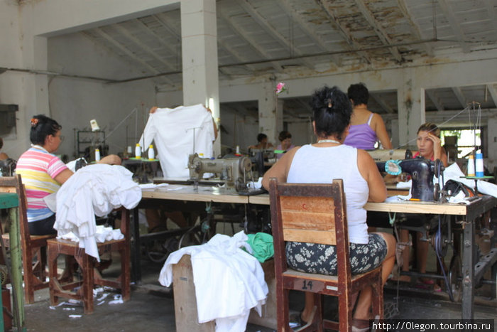 Швейный цех Куба