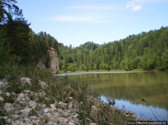 Река Лебедь Республика Алтай, Россия