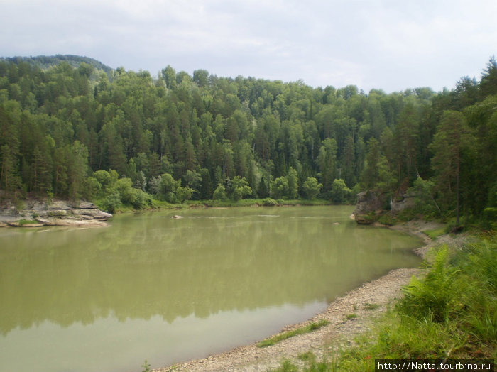 Каменные ворота с другой стороны Республика Алтай, Россия