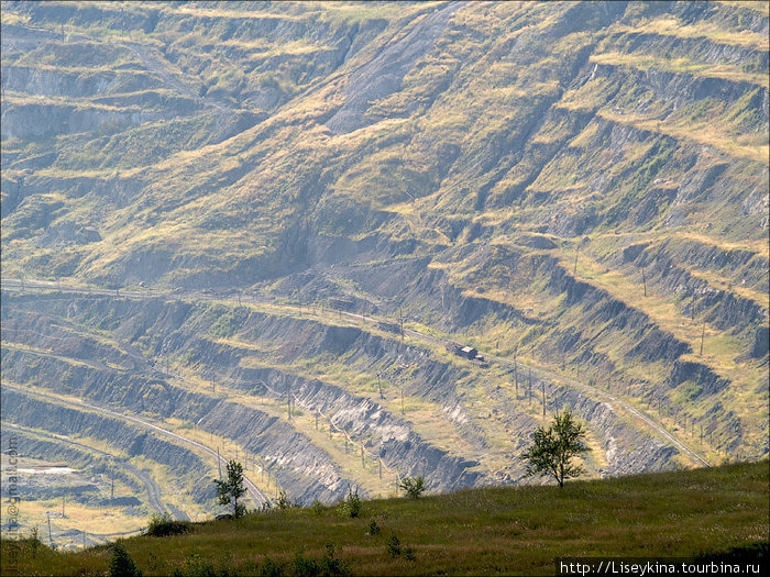 Коркинский угольный разрез Коркино, Россия