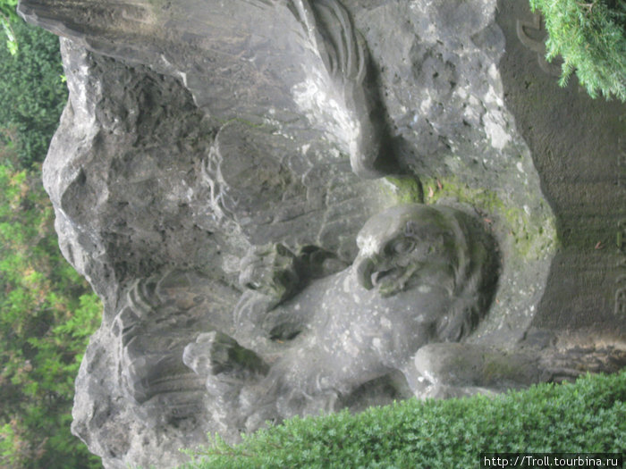 Орел в камне Прага, Чехия