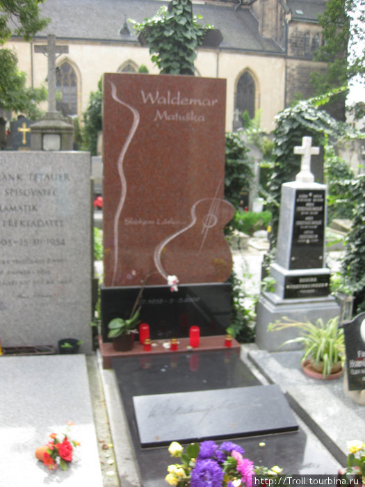 Вальдемару Матушке и в смерти дали гитару Прага, Чехия