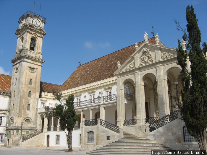 Коимбра - город - университет Коимбра, Португалия