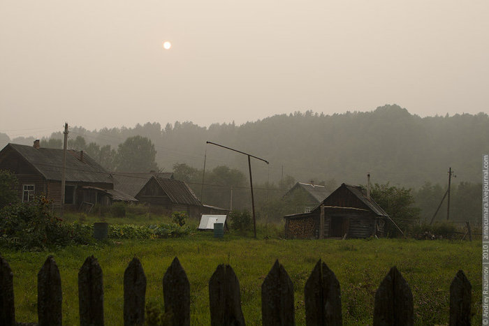 Коктейль: дым и туман. Малая Вишера, Россия