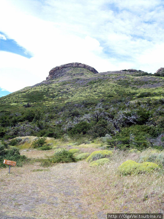 Гора «Мирадор дель Нордшельд» Национальный парк Торрес-дель-Пайне, Чили