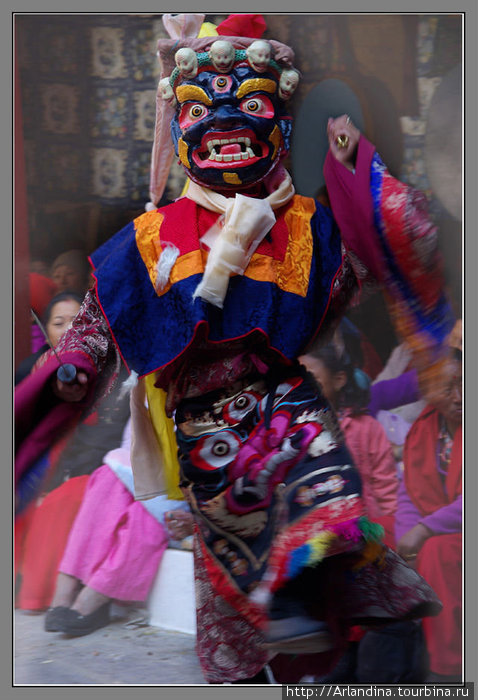 Танцы лам. Дивали-Новый год. Непал. Непал