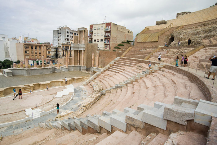 Римский театр Новой Картахены Автономная область Мурсия, Испания
