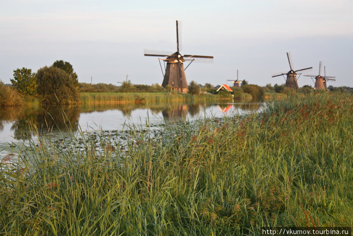 Незабываемые дороги Голландии: Kinderdijk Киндердейк, Нидерланды