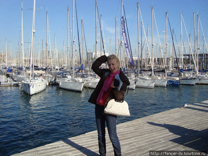 Количество яхт у Барселонских пристаней превышает все мыслимые пределы Барселона, Испания