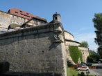 В замке Кобург.