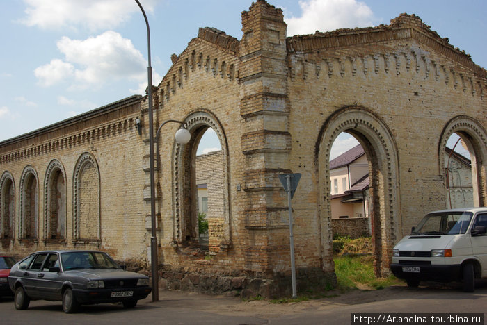 дом народный (руины) Слоним, Беларусь