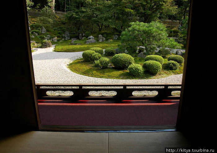 Храм Мансю-ин Киото, Япония