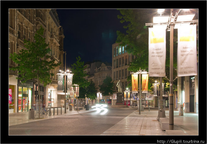 Знакомство с ночным городом Антверпен, Бельгия
