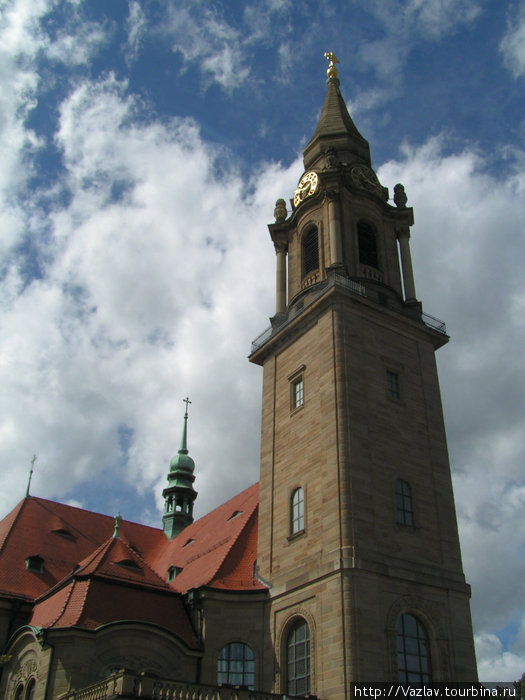Церковь и её колокольня Людвигсбург, Германия