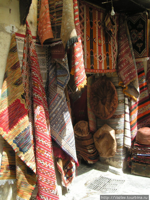 Ковры и накидки Фес, Марокко