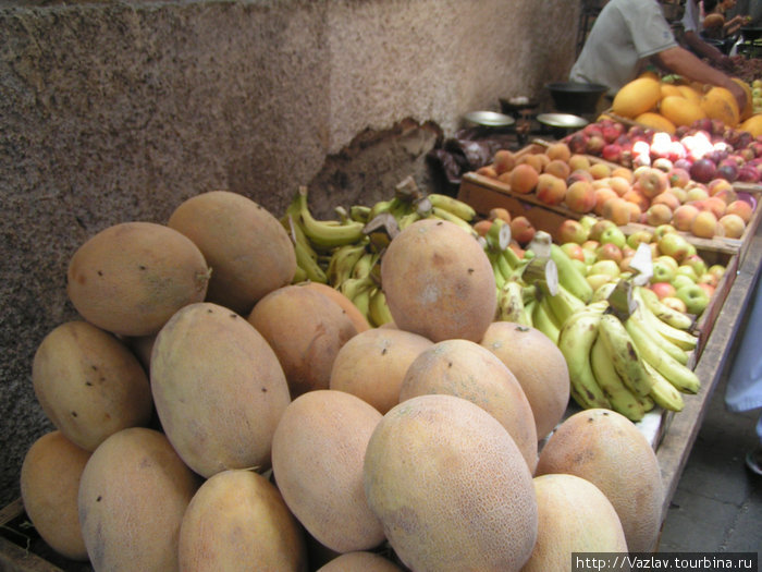 Фрукты-овощи Фес, Марокко