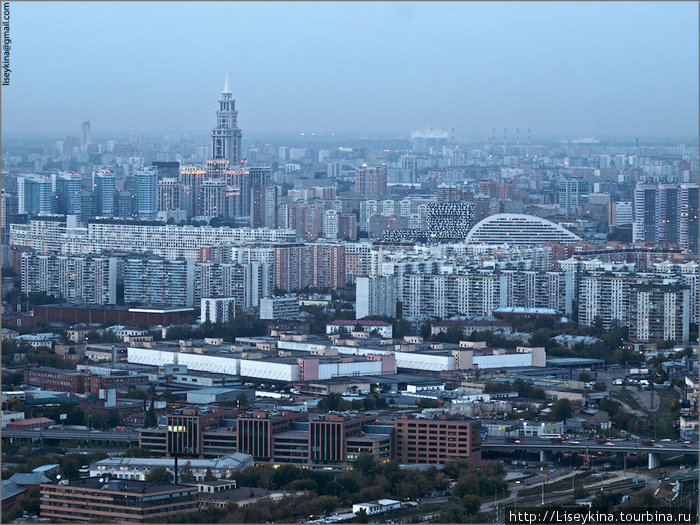 Вид с сторону Ходынского поля Москва, Россия