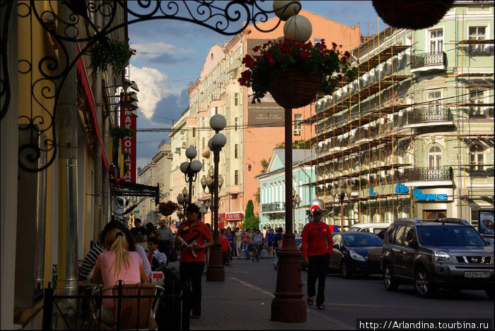 Ах Арбат мой Арбат... Москва, Россия