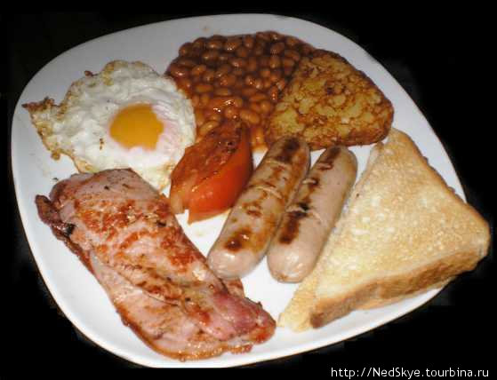 Настоящий английский завтрак, или еда в UK Великобритания