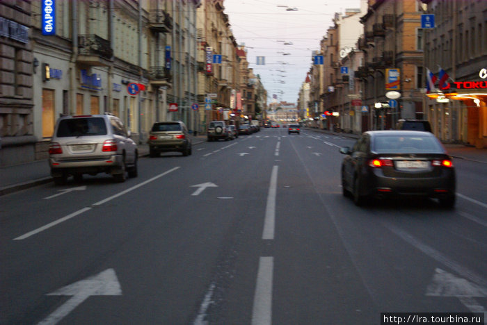 Утро на Петроградке Санкт-Петербург, Россия