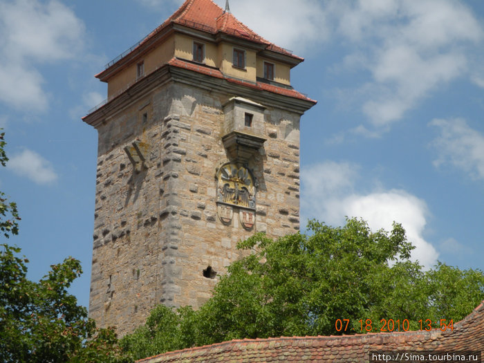 Ротенбург над Таубером. Земля Бавария, Германия