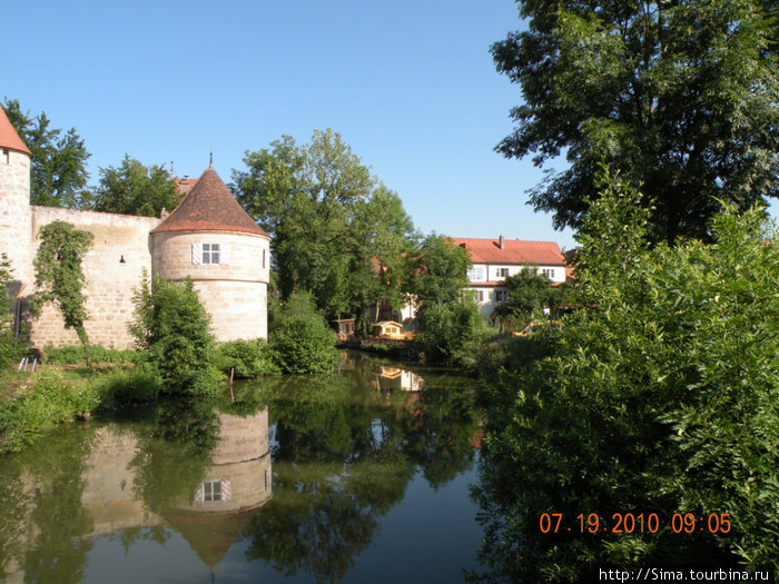 Динкельбюль. Земля Бавария, Германия