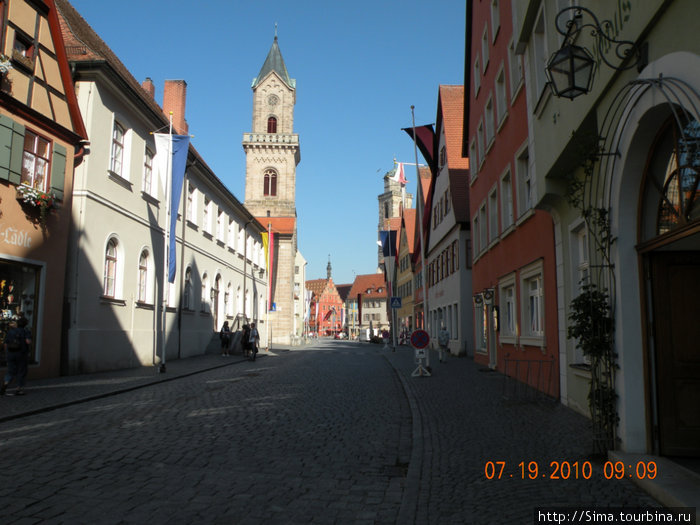 Динкельбюль. Земля Бавария, Германия