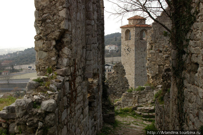 Город-крепость Старый Бар (Stari Bar) Область Бар, Черногория